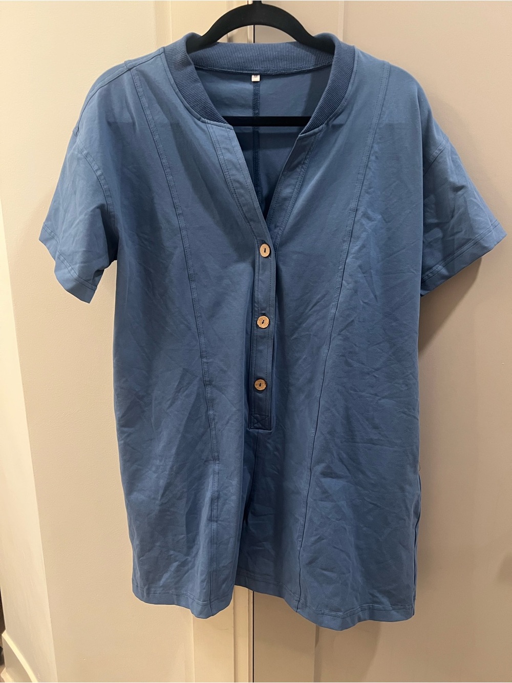 Oversized Cotton Romper